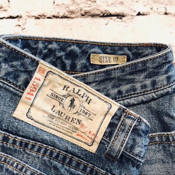 Ralph Lauren Girls Sz12 Jeans - Picture 2 of 9